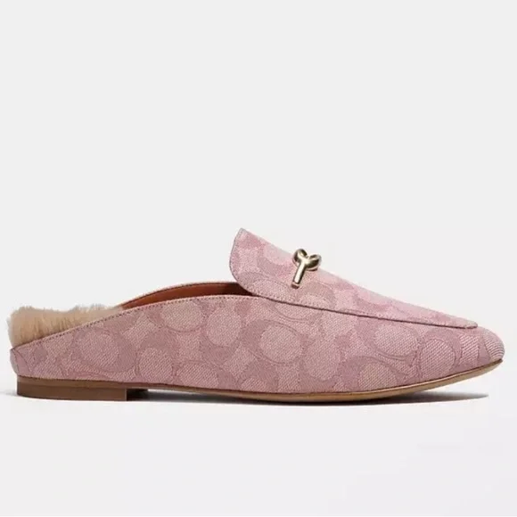 Store Sample NWOB COACH Pink Sienna Slide in Size 8 - Picture 3 of 10